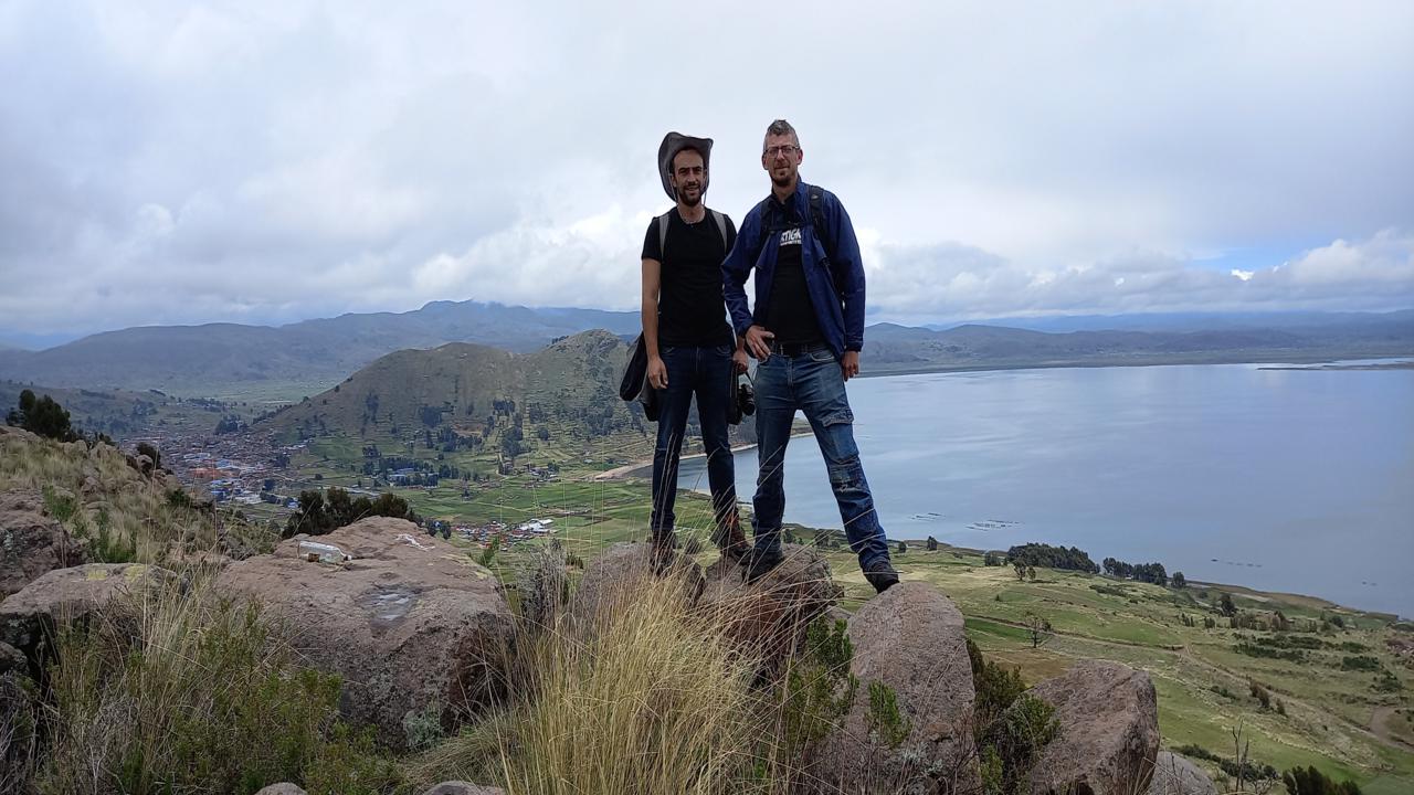 Visita de Ronan y Benjamin de Francia